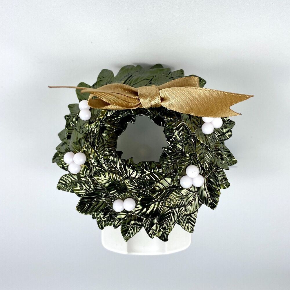 Yankee Candle MAGICAL WREATH Lights Up ScentPlug Electric Diffuser Base NWT